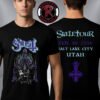 Ghost Band Skeletour 2026 Merch Tee At Sacramento California On February 20 2026 Unisex T Shirt Two Sided