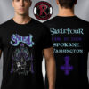 Ghost Band Skeletour 2026 Merch Tee At Spokane Washington On February 12 2026 Unisex T Shirt Two Sided