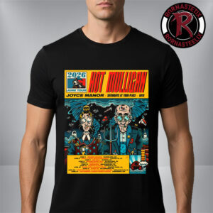 Hot Mulligan 2026 June Tour Schedule Tour Dates Art By Dr Juanpa Unisex T Shirt