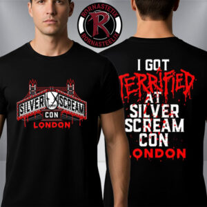 Ice Nine Kills Silver Scream Con London Event Unisex T Shirt Two Sided