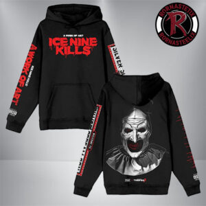 Ice Nine Kills Silver Scream Con Silver Scream Con Terrifier Unisex Hoodie