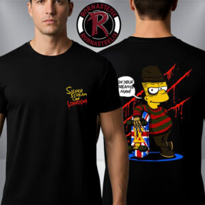 Ice Nine Kills Silver Scream Con Skateboarder Union Jack Unisex T Shirt Two Sided