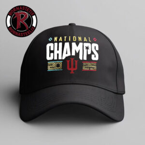 Indiana Hoosiers 2025 2026 CFP Champions Hat Cap