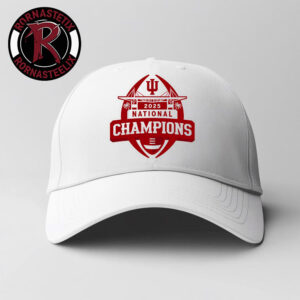 Indiana Hoosiers 2025 National Champions Logo Hat Cap