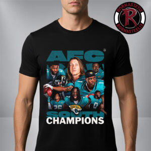 Jacksonville Jaguars NFL 2025 AFC South Champions Unisex T Shirt