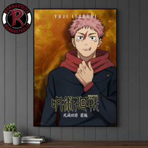 Jujutsu Kaisen Season 3 The Culling Game Arc Part 1 Yuji Itadori Poster Canvas Decor