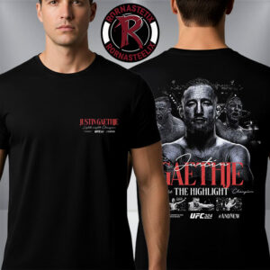 Justin Gaethje UFC 324 New Interim Lightweight Champion Unisex T Shirt Two Sided