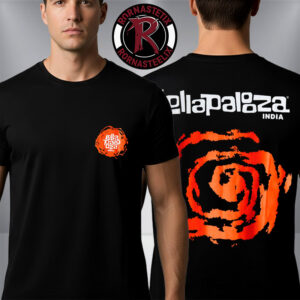 Lollapalooza India 2026 Festival On January 24 25 2026 Logo Unisex T Shirt Two Sided