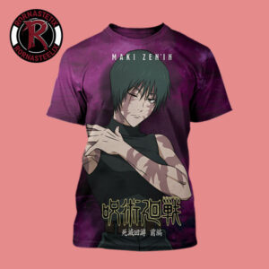 Maki Zenin Jujutsu Kaisen Season 3 The Culling Game Arc Part 1 All Over Print Shirt