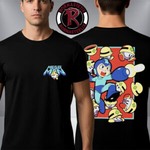 Mega Man Test of Metal RSVLTS Mega Man Collection Unisex T Shirt Two Sided