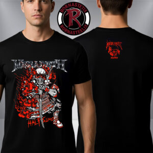 Megadeth x Half Sumo Farewell Fire Unisex T Shirt Two Sided