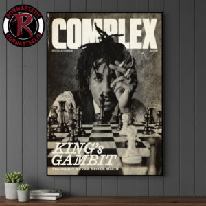 NBA YoungBoy King’s Gambit YoungBoy Never Broke Again On Complex Cover Star Poster Canvas Decor