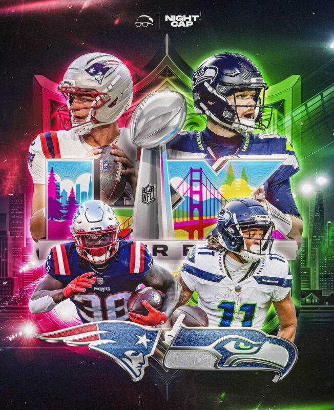New England Patriots vs Seattle Seahawks In Super Bowl LX 2026 Match Up