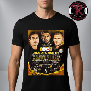 Pittsburgh Steelers NFL Kings Of The North 2025 AFC North Champions Unisex T Shirt