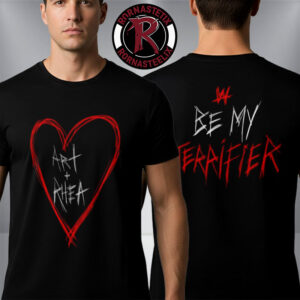 Rhea Ripley x Terrifier Be My Terrifier Unisex T Shirt Two Sided