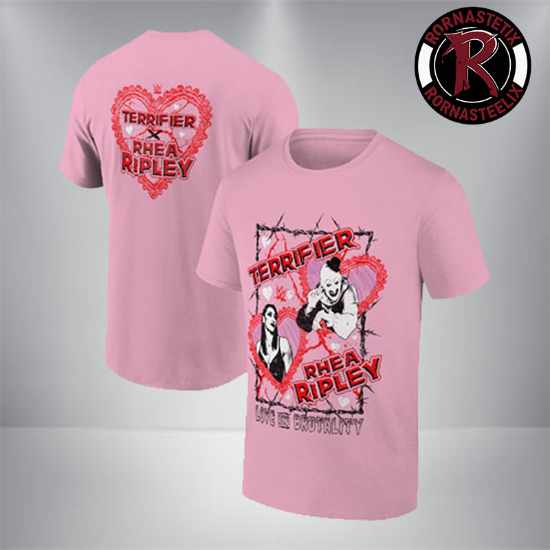 Rhea Ripley x Terrifier Love And Brutality Unisex T Shirt