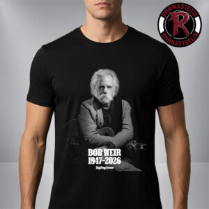 Rolling Stones RIP Bob Weir Co Founder Grateful Dead 1947 2026 Unisex T Shirt