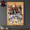 Congrats Indiana Hoosiers Champions 2025 College Football National Championship Poster Canvas Decor