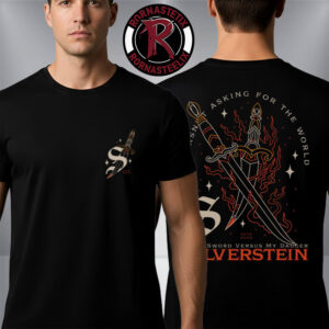 Silverstein Dagger Merch Tee Your Sword Versus My Dagger Unisex T Shirt Two Sided