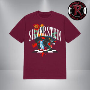 Silverstein Panther Maroon Unisex T Shirt