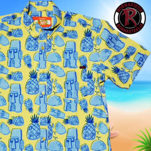 Spongebob Square Pants Neighborhood RSVLTS Men And Women Hawaiian Shirt