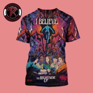 Stranger Things 5 x Billy Butcher Chapter 8 The Rightside Up All Over Print Shirt
