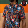 Stranger Things The Hawkins Post RSVLTS Men And Women Hawaiian Shirt
