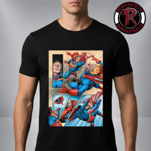 Superman vs Homelander First Look In DC K.O. Boss Battle Comic Unisex T Shirt