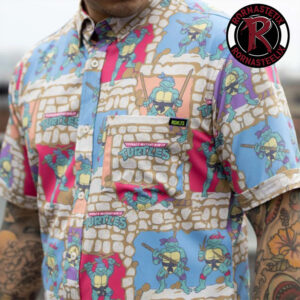 Teenage Mutant Ninja Turtles Cowabunga Covers RSVLTS Men And Women Hawaiian Shirt