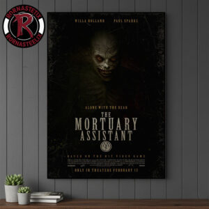The Mortuary Assistant Alone With The Dead First Poster Live Action In Theaters On February 13 2026 Poster Canvas Decor
