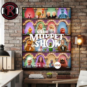 The Muppet Show It’s Time To Raise The Curtain On February 4 2026 Poster Canvas Decor