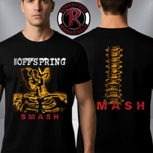 The Offspring Supercharged Worldwide in 26 Smash Album Merch Unisex T Shirt Two Sided