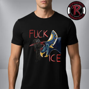 Torosaurus Latus Says FUCK ICE Unisex T Shirt