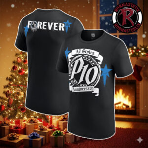 WWE AJ Styles Forever P10 Anniversary Unisex T Shirt