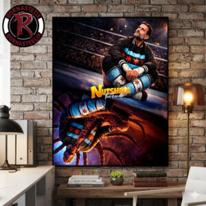 WWE x Stranger Things CM Punk Nutshell The Fanatic Poster Canvas Decor