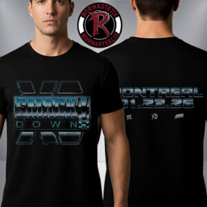 WWE x XO The Weeknd SmackDown Montreal January 23 2026 Unisex T Shirt Two Sided