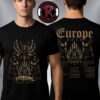 Whitechapel Europe Tour 2026 Schedule Tour Dates Hunt Kill Feast Conquer Unisex T Shirt Two Sided