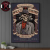 Wiggy Thump 2026 Festival Whiskey Myers Presents On April 25 In Palestine Texas Poster Canvas Decor