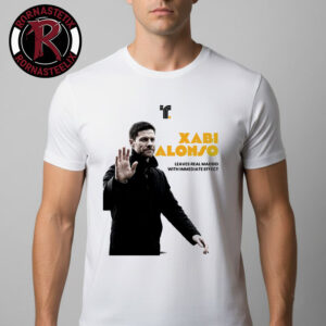 Xabi Alonso Leaves Real Madrid With Immediate Effect Unisex T Shirt