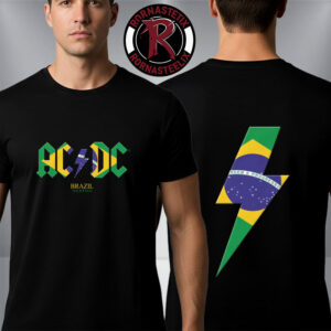 ACDC Brazil Pwr Up Tour 2026 Unisex T Shirt Two Sided