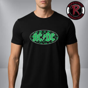ACDC Shamrock Green Logo Unisex T Shirt
