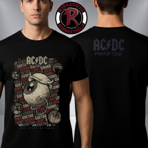 ACDC x Dr Bemoll Let There Be Rock Guitar Sound Light Unisex T Shirt Two Sided