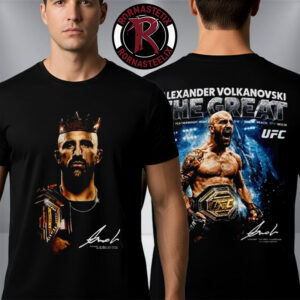 Alexander Volkanovski The Great UFC 325 World Featherweight Champion 2026 Unisex T Shirt Two Sided