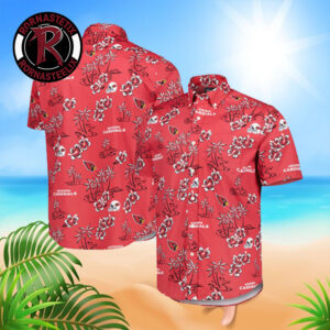 Arizona Cardinals NFL Reyn Spooner Arizona Cardinals Kekai Button Up Hawaiian Shirt