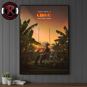 Bad Bunny Halftime Show Super Bowl LX 2026 Benito Bowl Apple Music Puerto Rico Poster Canvas Decor