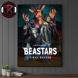 Beastars Final Season Part 2 Netflix Series On March 7 2026 Poster Canvas Decor