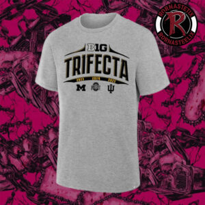 Big Ten College Football National Champions Trifecta Unisex T Shirt