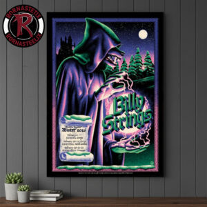 Billy Strings Winter 2026 Event Poster North America Show On February 2026 Art By Max Loeffler Poster Canvas Decor