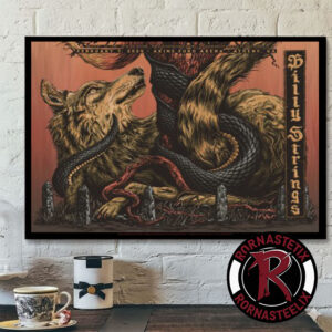 Billy Strings Winter 2026 Venue Poster Night 2 At Akins Ford Arena On February 7 2026 Athens GA Art By Neal Williams Poster Horizontal