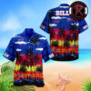 Buffalo Bills NFL Palm Leaves Pattern Beach Hawaiian Shirt